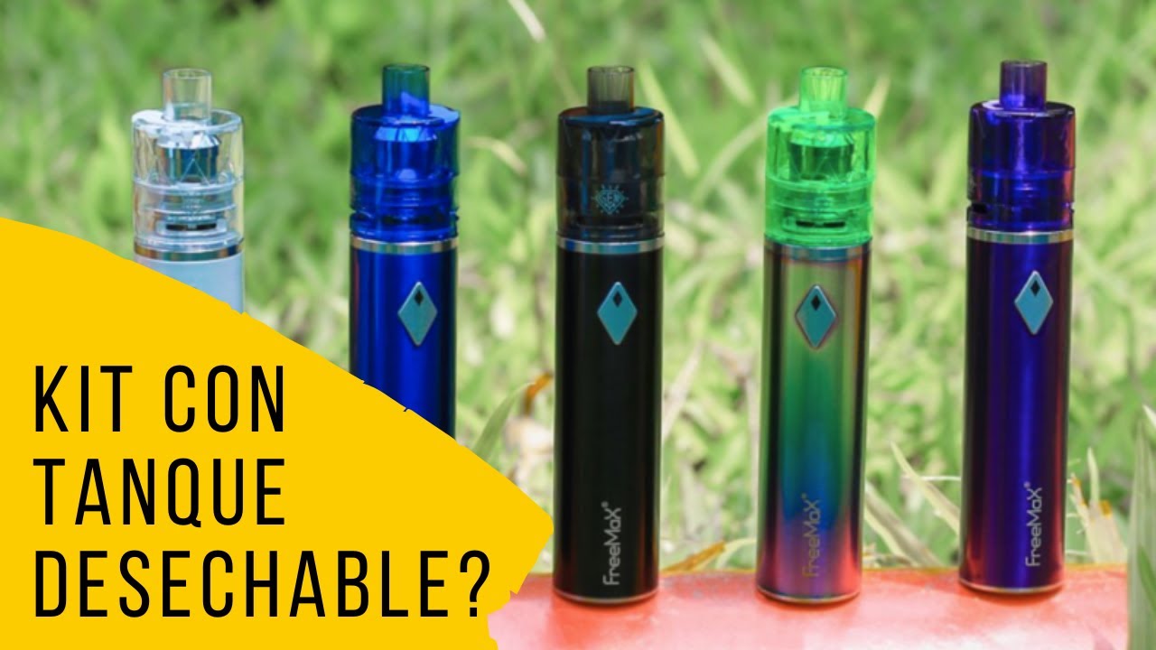 Kit de inicio con tanque desechable!?// Freemax Gemm 80w Kit- Review