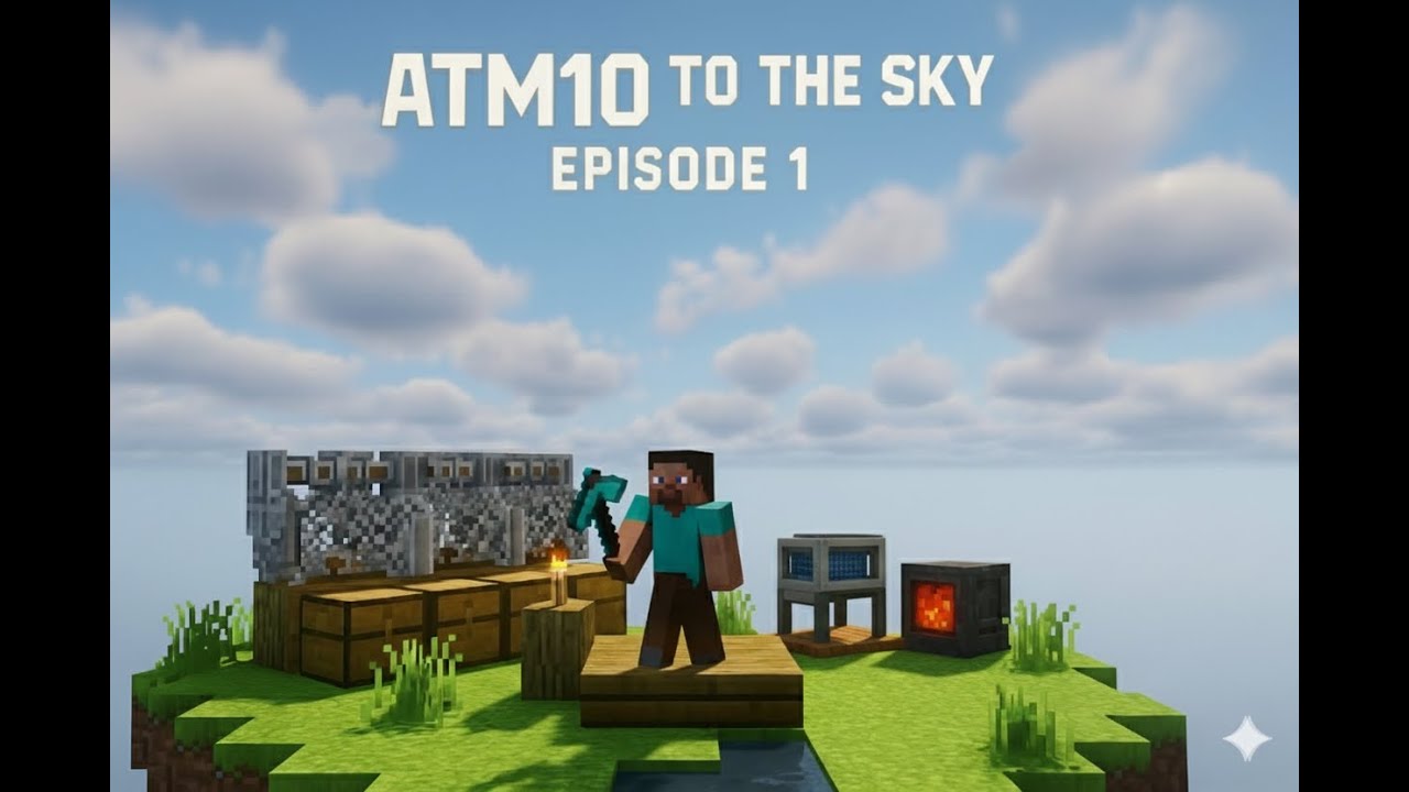 ATM10 To The Sky 🔥 Automatic Sieve & Magma Generator Setup | Minecraft ATM 10 to the sky