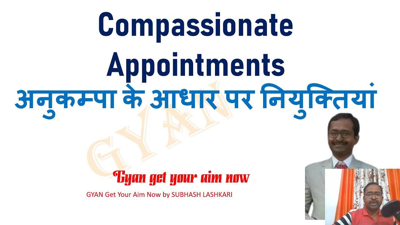 Compassionate Appointments in Central Government
