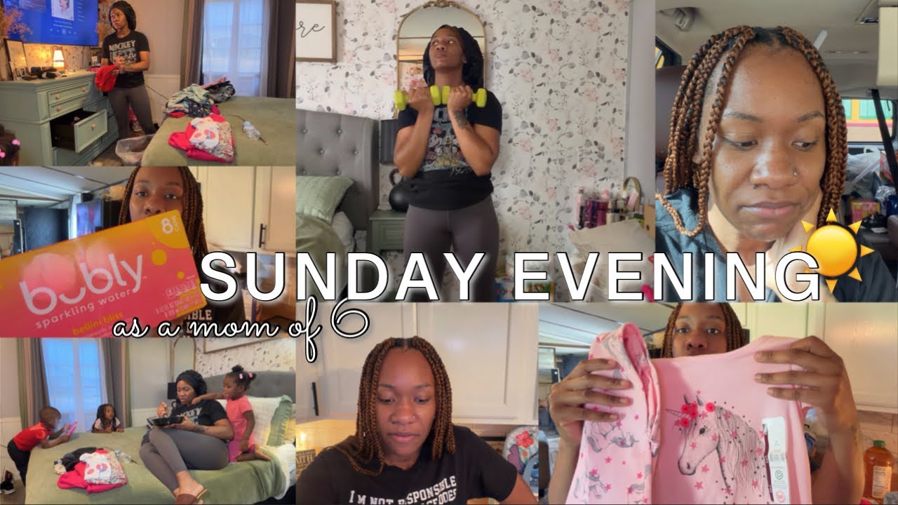Sunday Evening Vlog of a Mom of 6+ Walmart Haul+ What’s Going On+ Relaxing Evening+ Get it All Done 