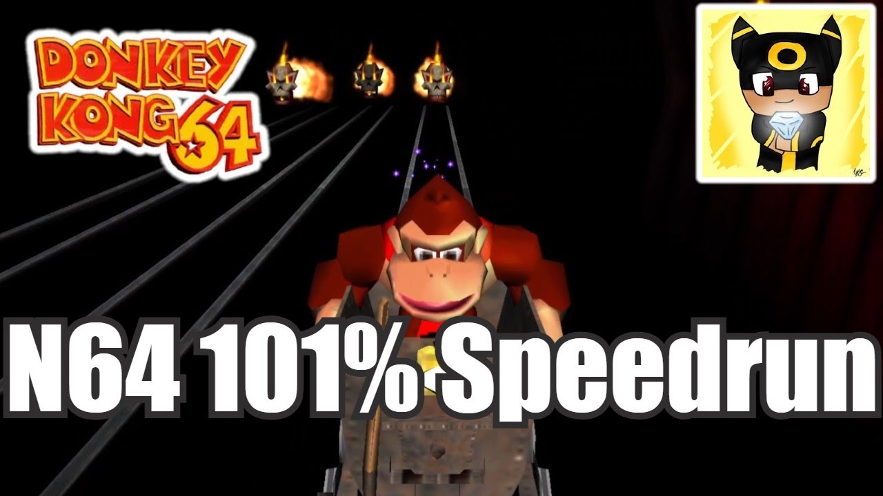 Donkey Kong 64 - 101% [N64] in 5:58:04 (Personal Best: April 9, 2017)
