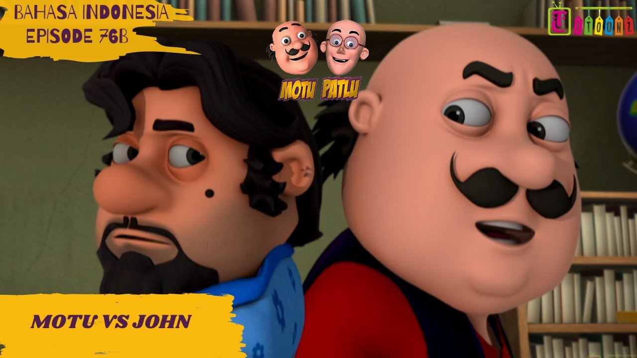 Motu Patlu Series Eps 76A Full Versi - Hantu Es Batu  | Animasi Anak | Itoonz