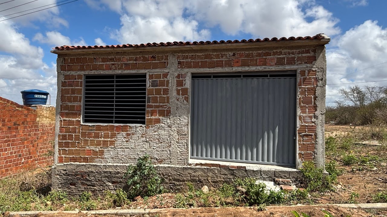CASA EM FASE DE ACABAMENTO POR 35 MIL A VENDA