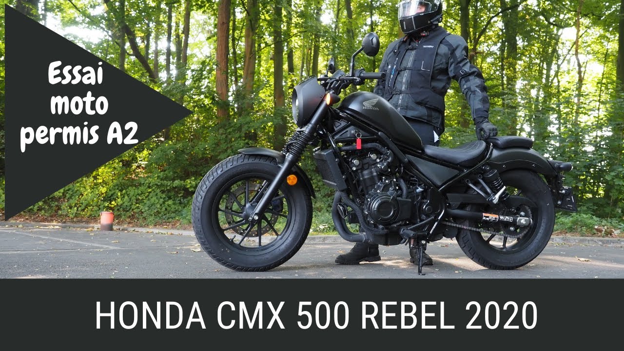 Honda CMX 500 Rebel 2020, le petit custom A2 accessible pour tous   #cmx500