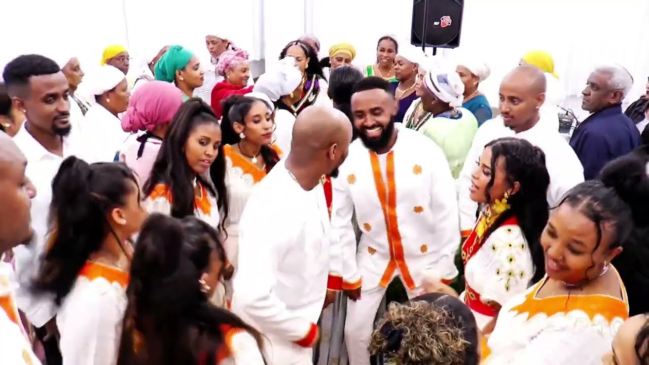 Ethiopia a traditional wedding party 🥳 חתונה אתיופית מסורתית קסומה#music #trending