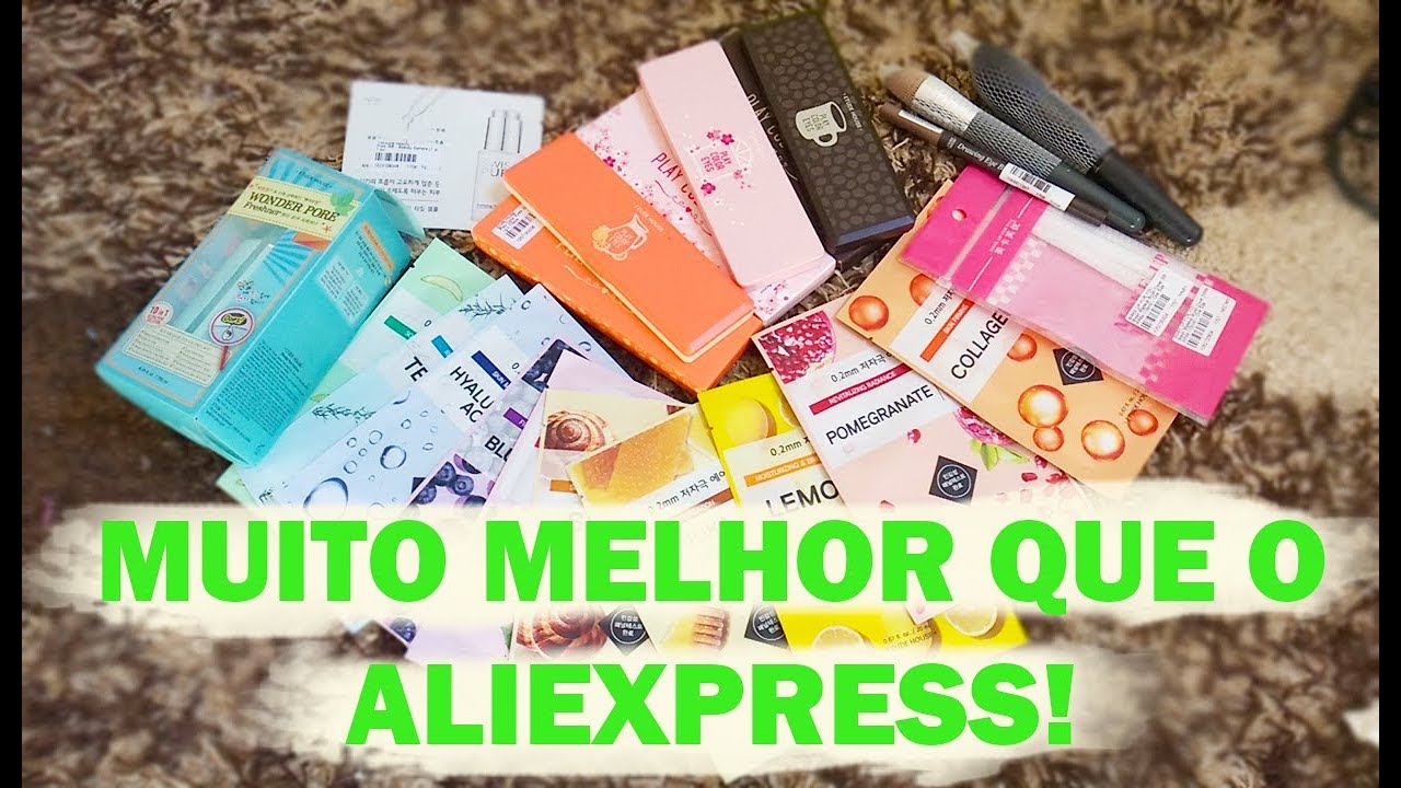 COMPRA DE PRODUTOS COREANOS + UNBOXING | Patty Simões