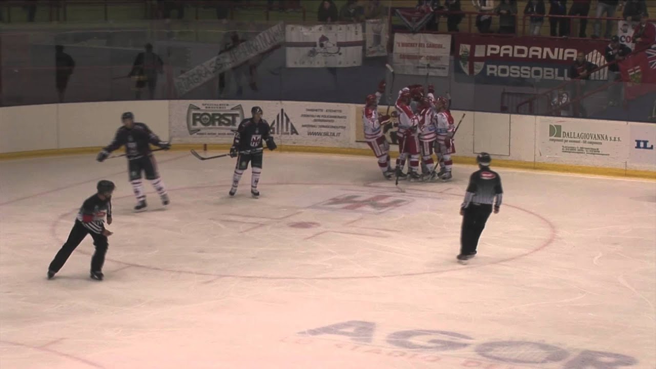 ﻿Hockey Milano Rossoblu - H.C. Alleghe (27 settembre 2012)