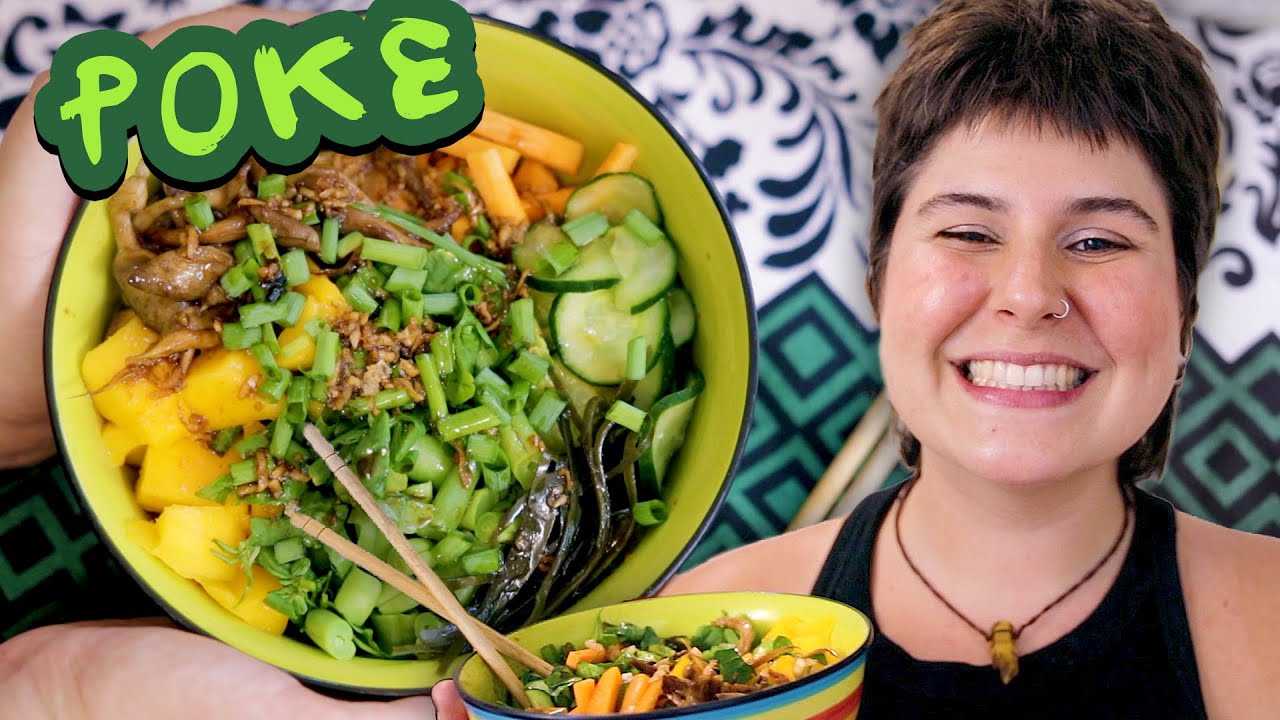 POKE VEGANO HONESTÃO! Um Primor!