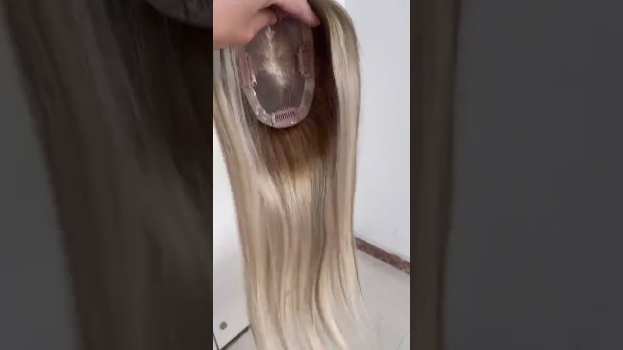 #qualityhair #balayage #monofilament topper# #customtoppers