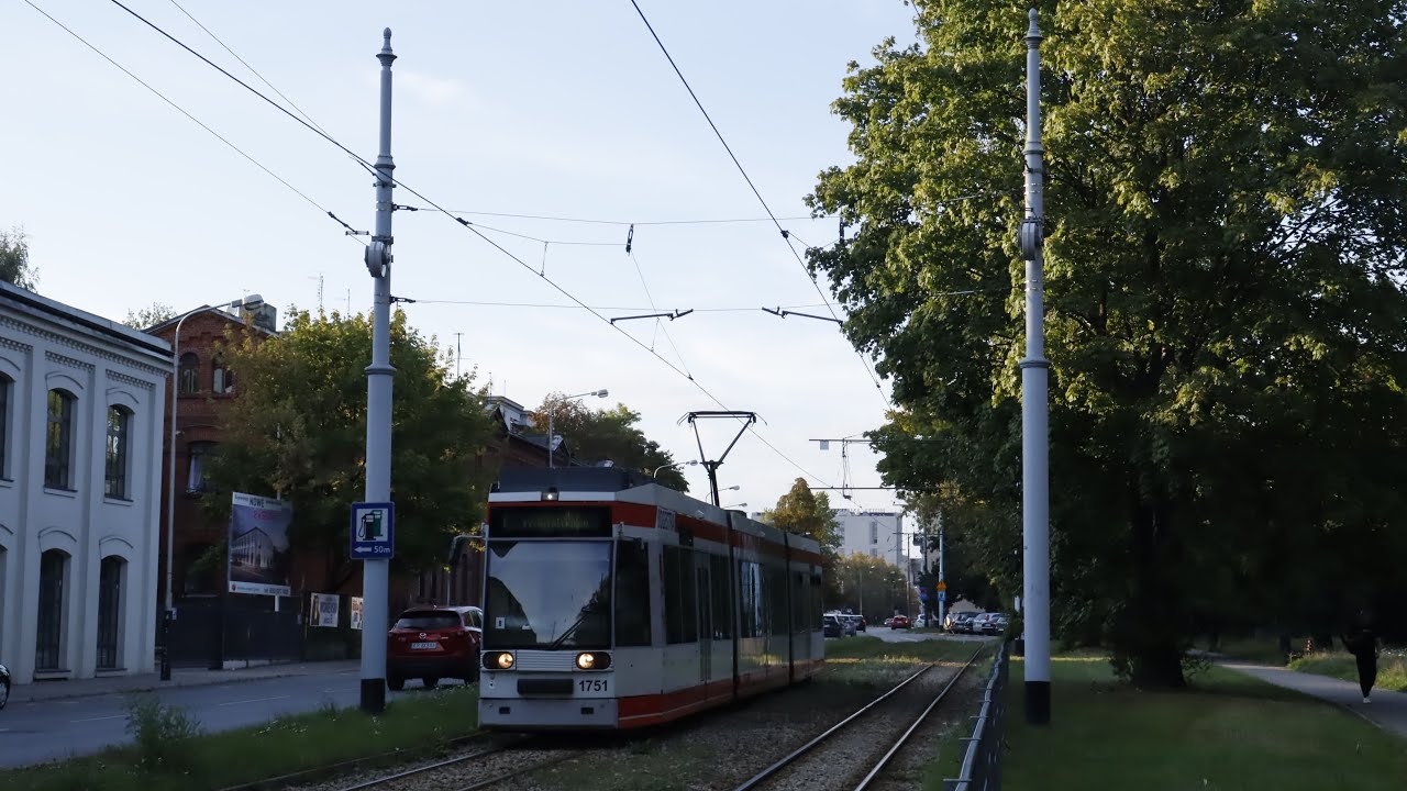 Düwag NF6D #1751 - MPK Łódź 🚊 linia 8B