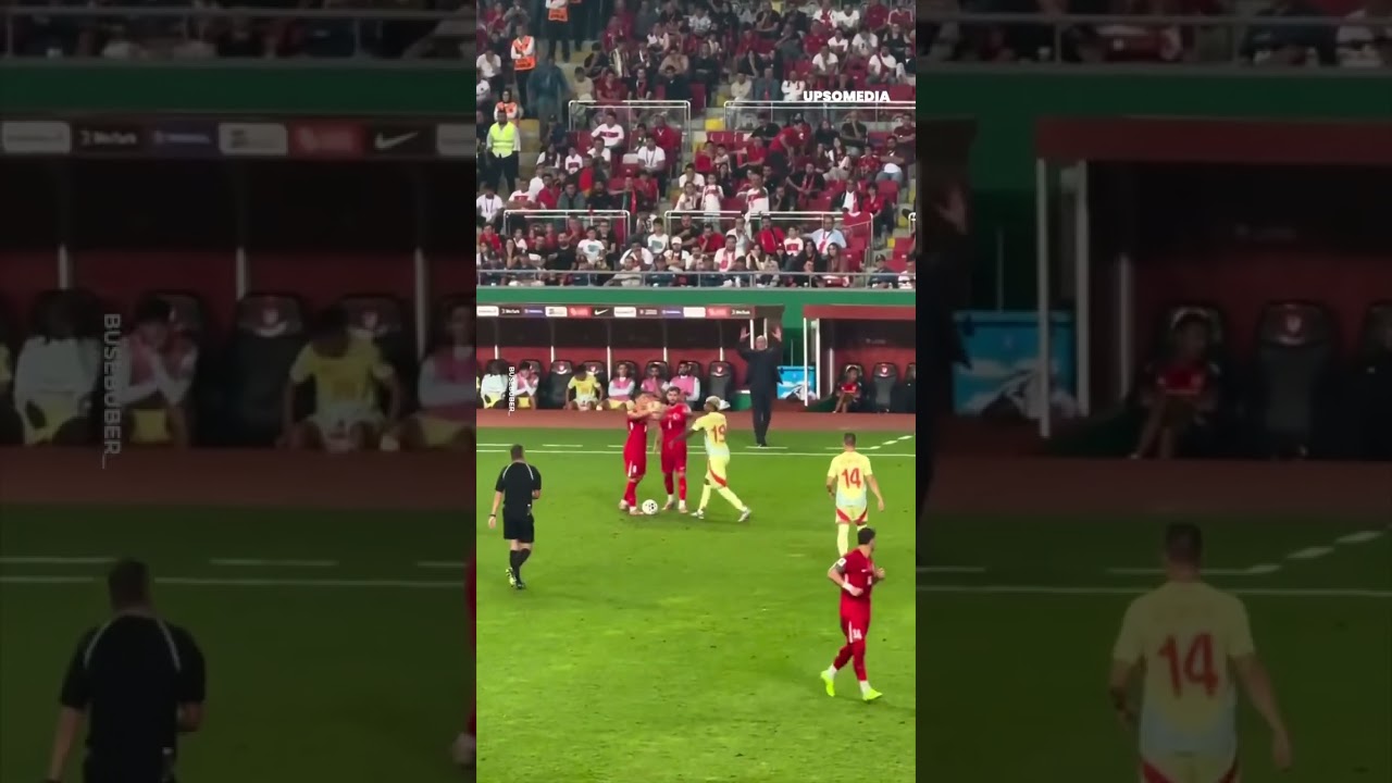 Arda G&uuml;ler didn't tolerate Lamine Yamal's arrogance | Cracks #shorts