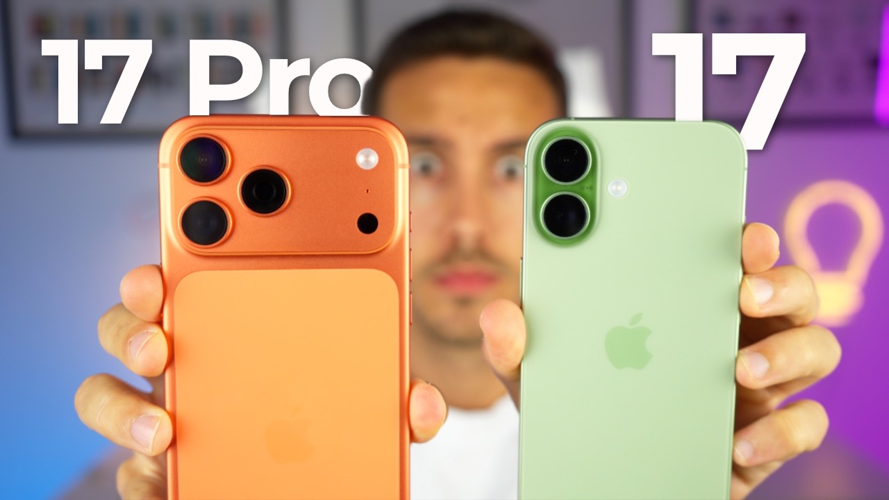 iPhone 17 vs iPhone 17 Pro 🆚 Estas son las DIFERENCIAS ¿Cuál elegir?