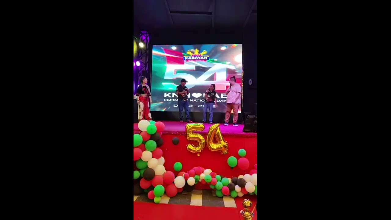 SUJEEKS Kabayan Night Market Performance Dubai 02122025