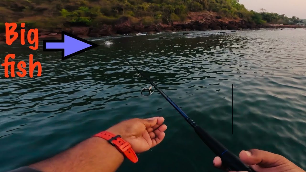 One of the easiest way to catch fish in Goa