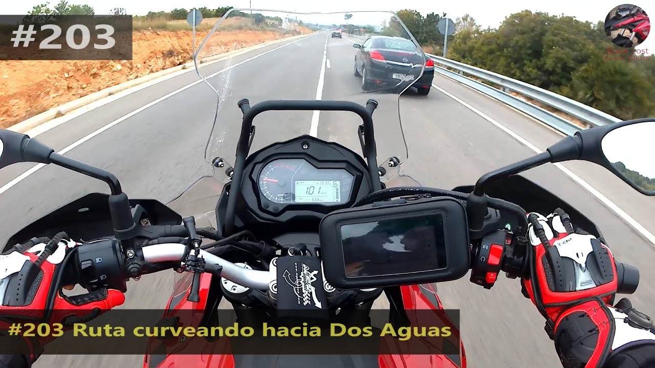 Benelli TRK 502 # 203 Маршрутные кривые Fun для двух вод