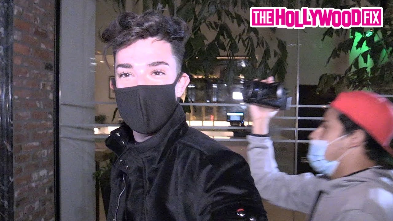 James Charles Is So Nice & Shares Kind Words For Jeffree Star While Leaving Addison Rae's Birthday