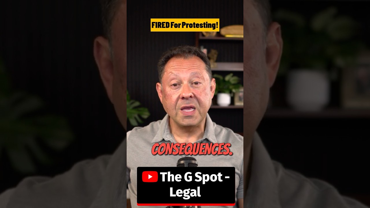 FIRED FOR ICE PROTESTS??? #shorts #truecrimestories #protest