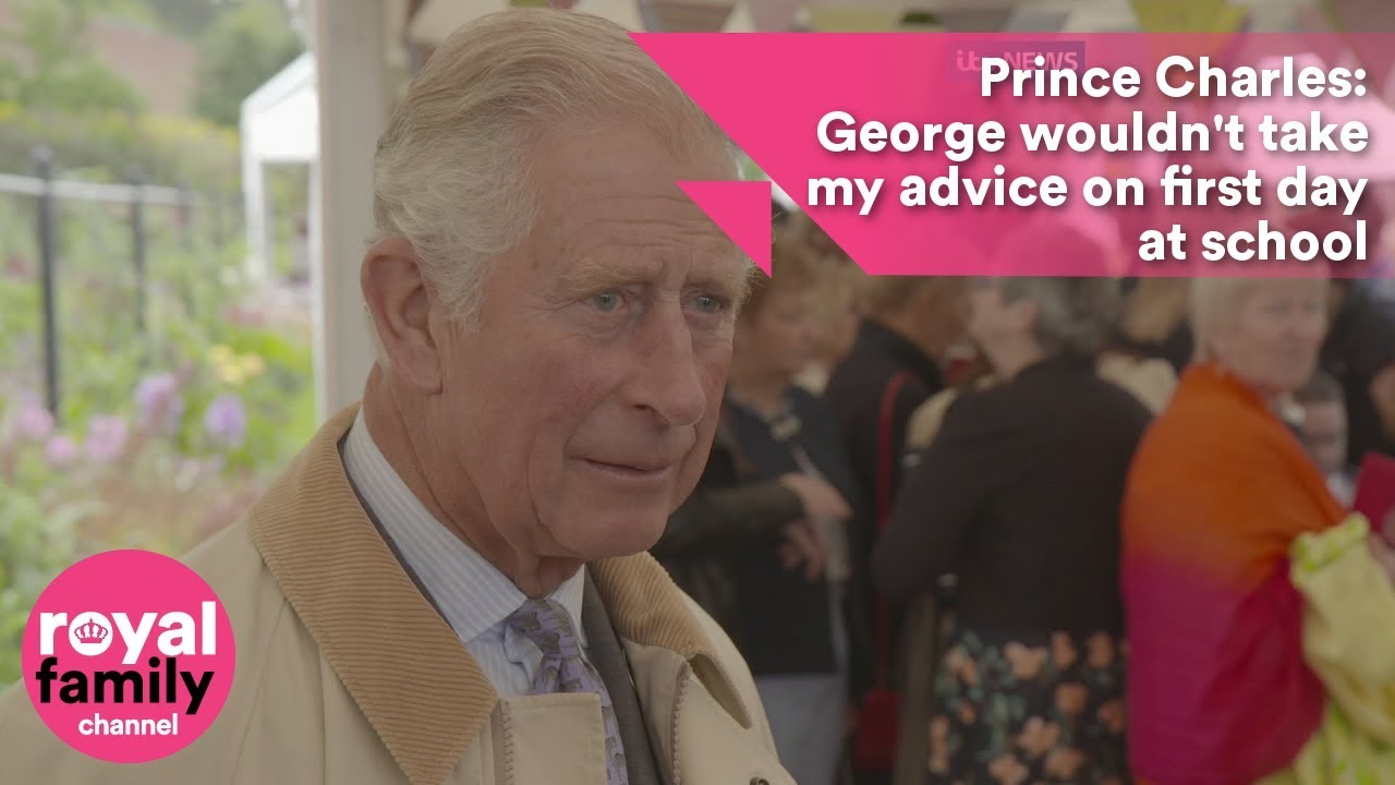 Prince Charles: George wouldn't take my advice on first day at school