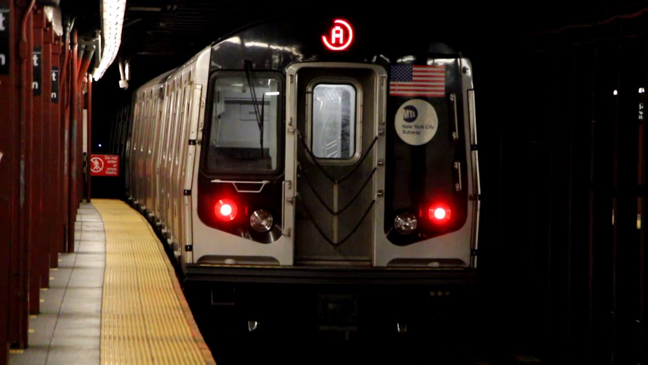 MTA New York City Subway: 17 minutes of R160A/R160Bs on the A/C Lines