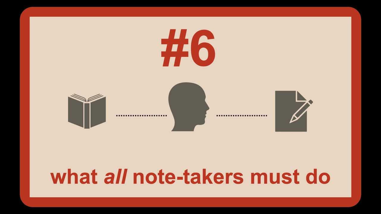 # 6 - Digesting information by putting it in your own words