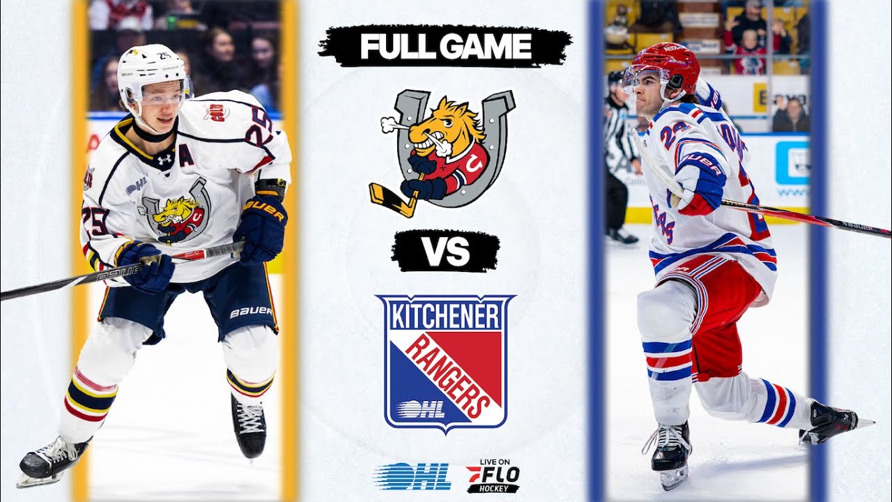 OHL Friday Night Faceoff - Barrie Colts vs Kitchener Rangers | FloHockey Free Stream