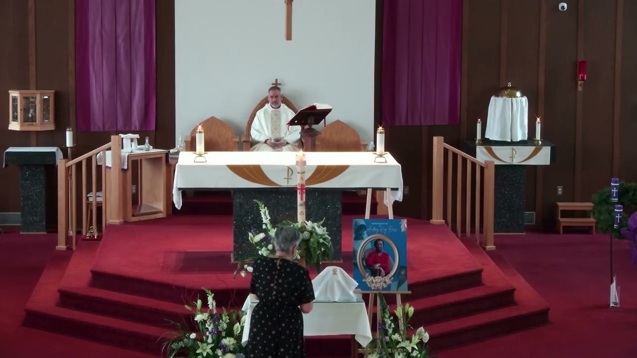 Funeral Mass. Audrey 