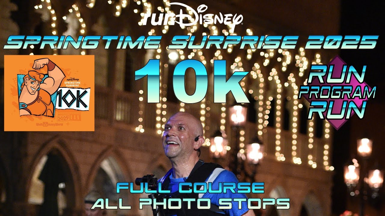 runDisney 10k Full Course PoV - Springtime Surprise 2025