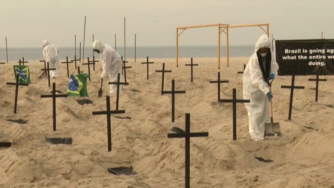 100 Graves Dug on Beach | Coronavirus News for June 12, 2020