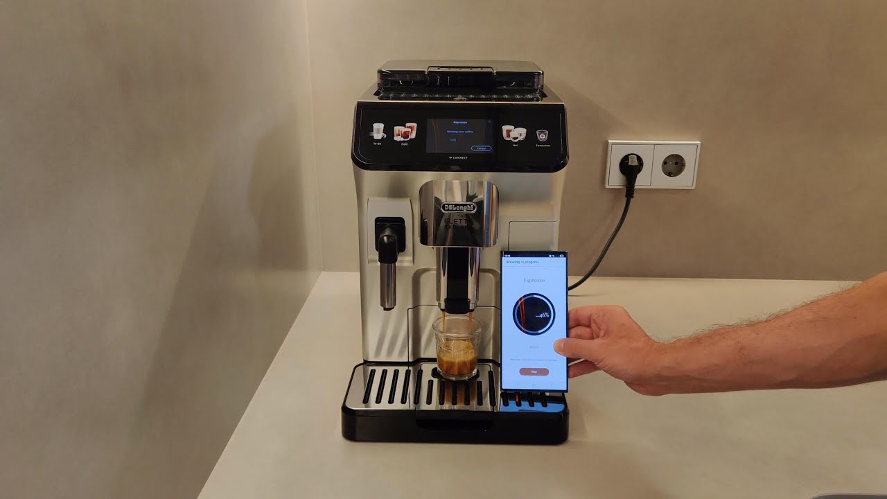 DELONGHI ELETTA EXPLORE APP REVIEW ☕📱 Make Coffee From Your Phone!