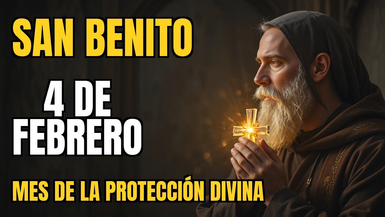 😳 ¡Después de esta oración a San Benito, el milagro llega rápidamente!