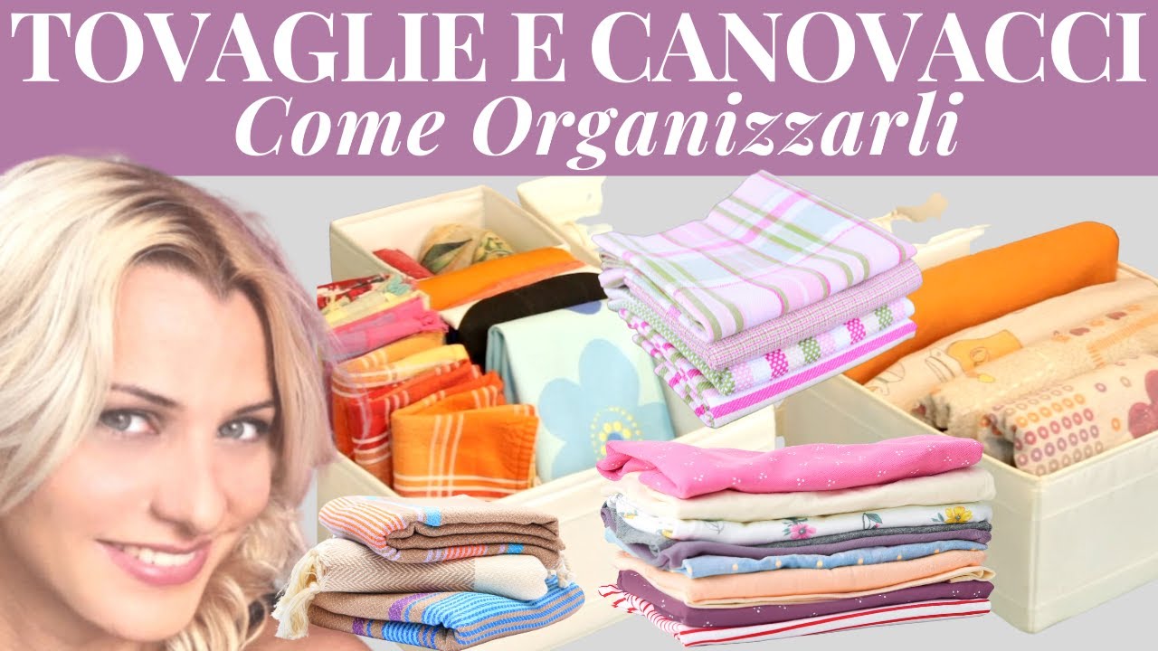 ORGANIZZAZIONE CASSETTO CANOVACCI E TOVAGLIE #6