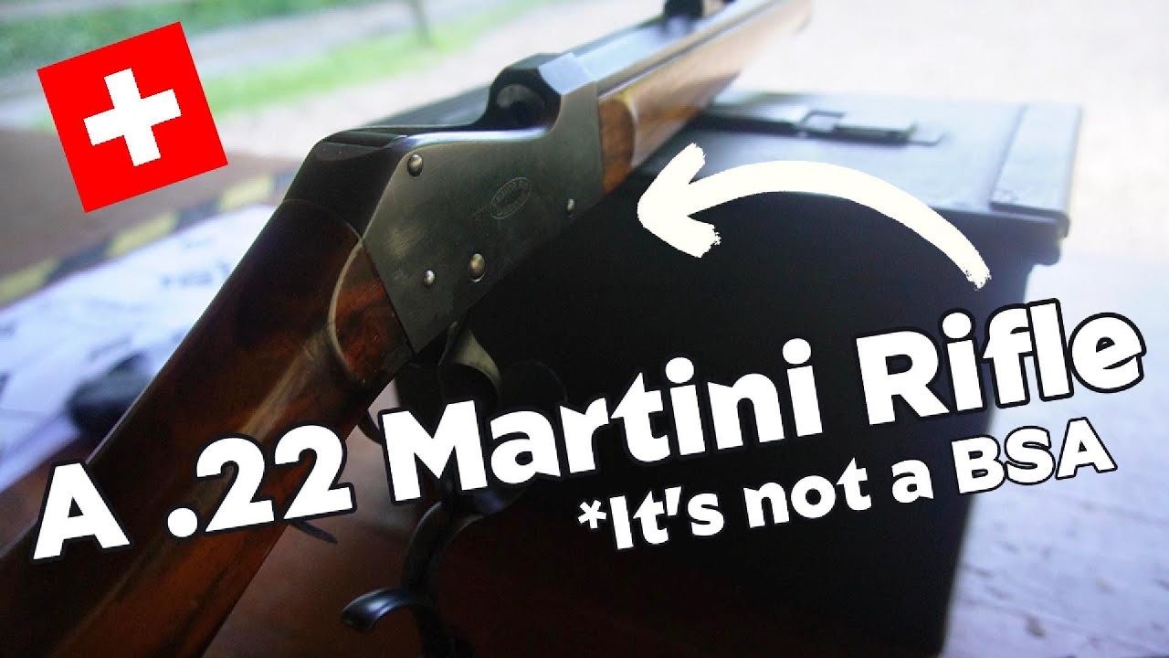 A Swiss Martini Stutzer in .22 Long Rifle