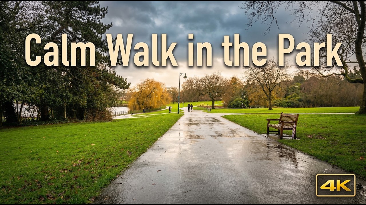 Uk's most beautiful park- Sandwell valley park in West Bromwich- Walking scenery view-HD