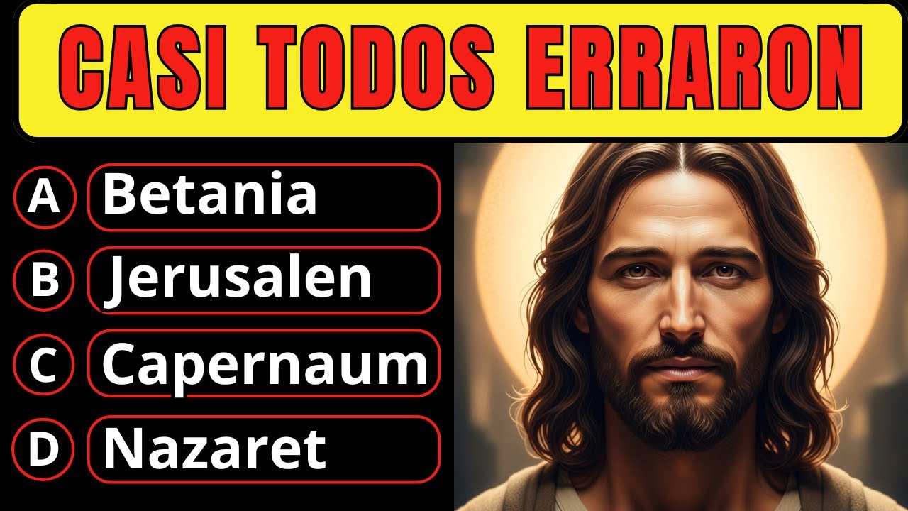 EVANGELIO DE LUCAS CON 50 PREGUNTAS DE LA BIBLIA/ Reto Biblico Divertido