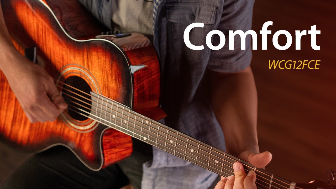 Meet The Washburn Comfort WCG12FCE Acoustic Guitar