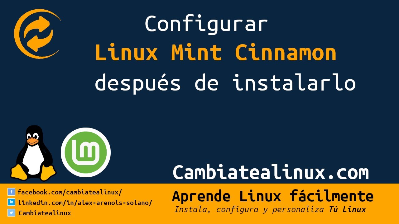 Configurar Linux Mint 21.2 después de instalarlo