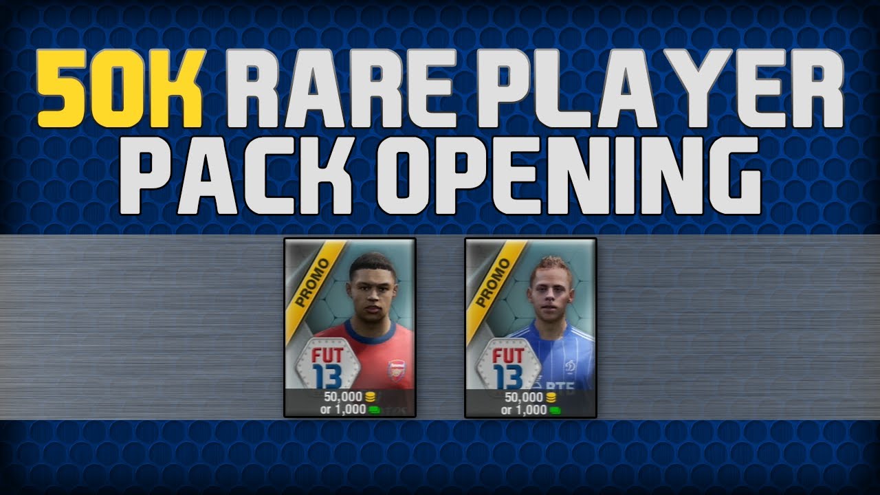 50K RARE PLAYER PACK OPENING - FIFA 13 ULTIMATE TEAM