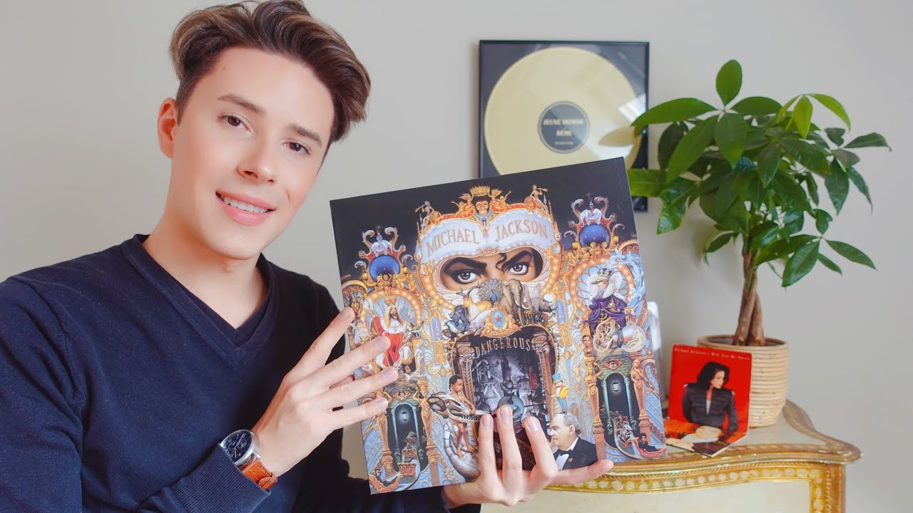 My Michael Jackson collection & DANGEROUS Vinyl Unboxing!!