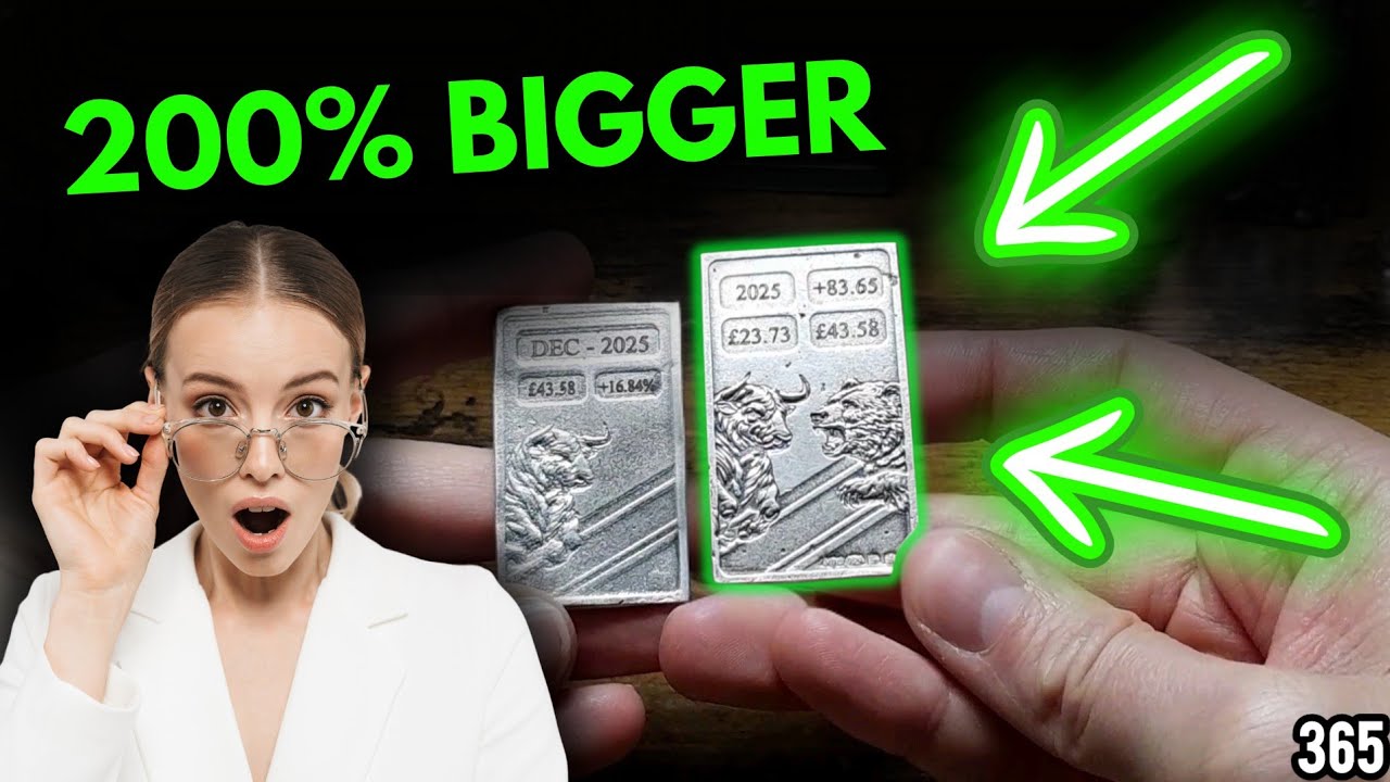 Цена на серебро выросла на 80% — цена на этот слиток выросла на 200%!!! *Потрясающая новинка!*