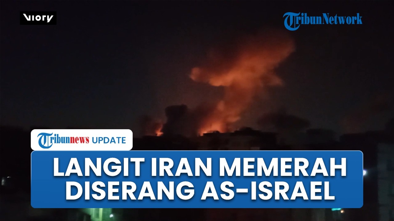 Serangan Skala Besar, AS dan Israel Gempur Ibu Kota Iran saat Perang Memasuki Hari Ketujuh