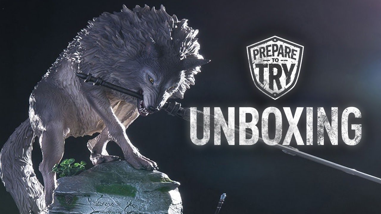 Unboxing Sif, the Great Grey Wolf from First 4 Figures