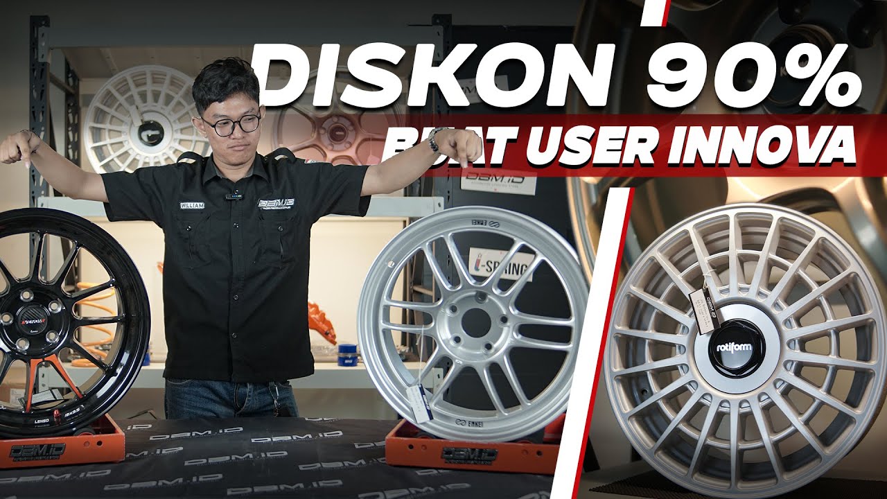 TURUN HARGA!!! PILIHAN VELG TERBAIK BUAT INNOVA