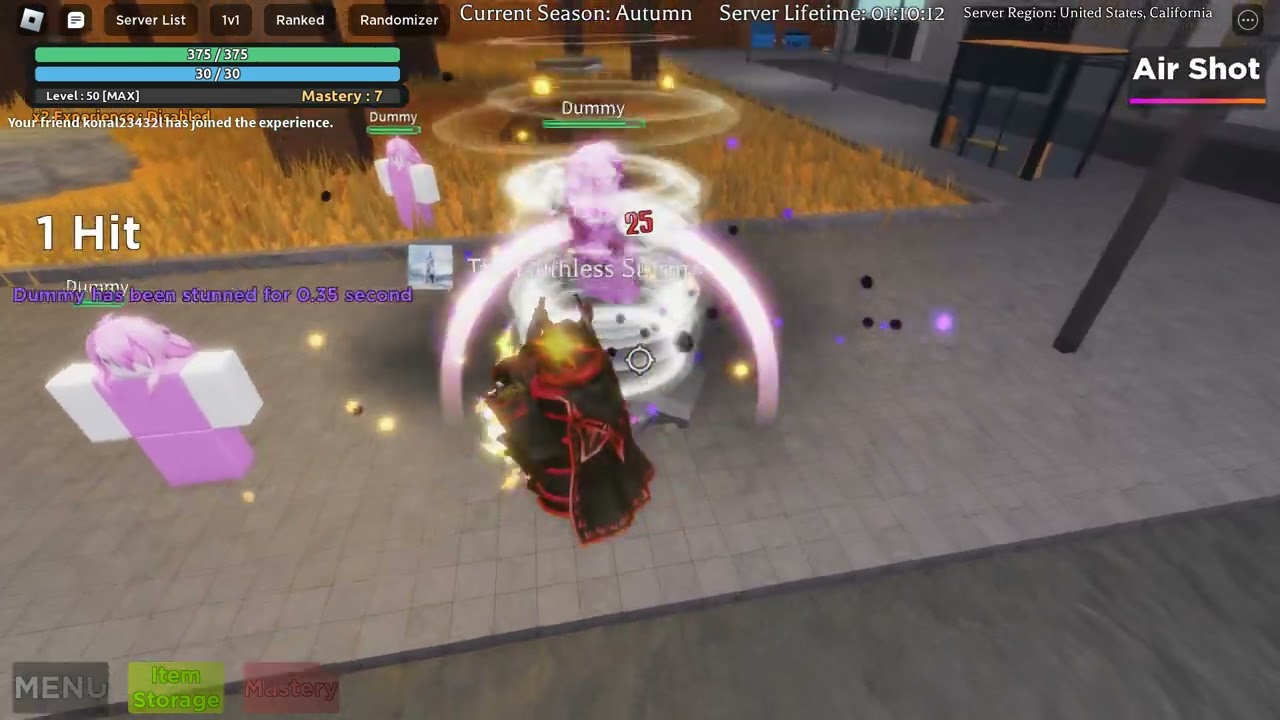 emperor 71 damage + extender sakura stand roblox