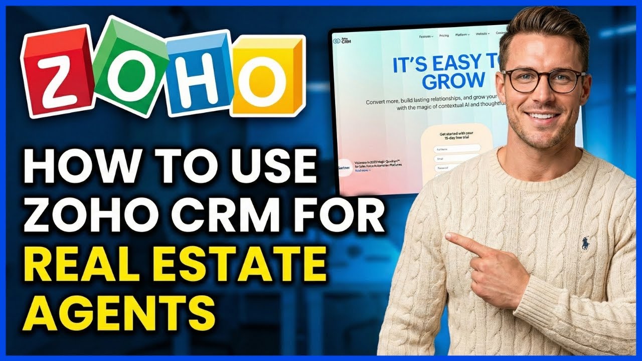 How To Use Zoho CRM For Real Estate Agents (2026) Best FREE CRM For Real Estate Agents 2026