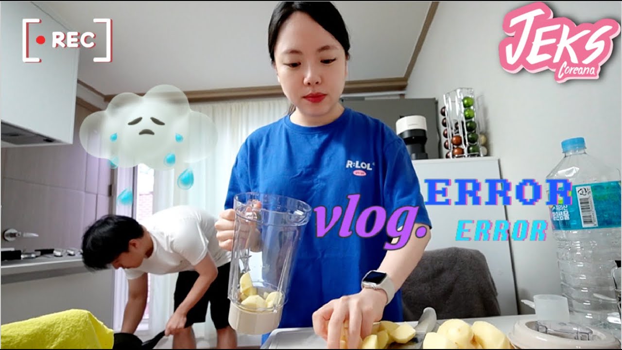 Un día en CASA como recién CASADOS | Qué estrés COCINANDO esto! - JEKS ft. JIN Coreanos #vlog