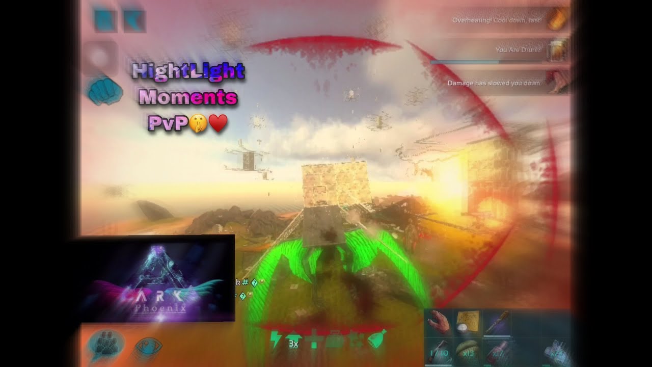 【Ark Mobile】MOMENTS PVP HIGHT LIGHT🤫&hearts;️