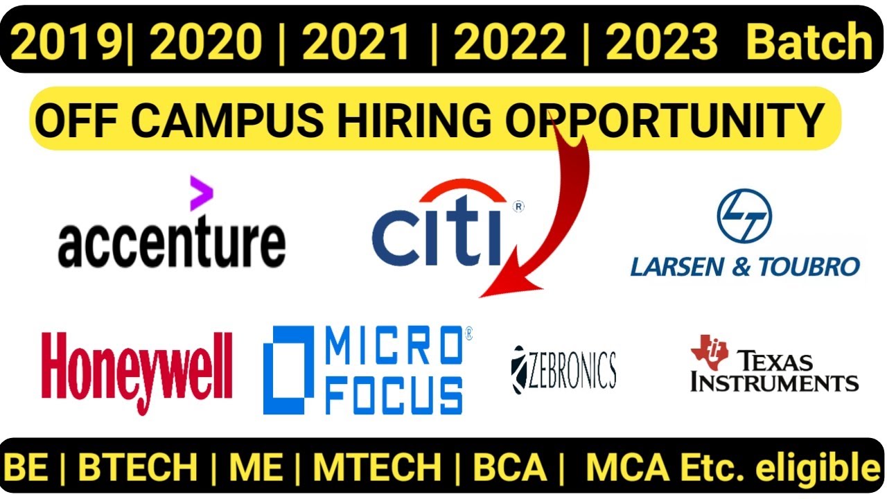 OFF CAMPUS DRIVE FOR 2021 BATCH | URGENT-OFF CAMPUS DRIVE | OFF CAMPUS DRIVE 2022 | LATEST HIRINGS