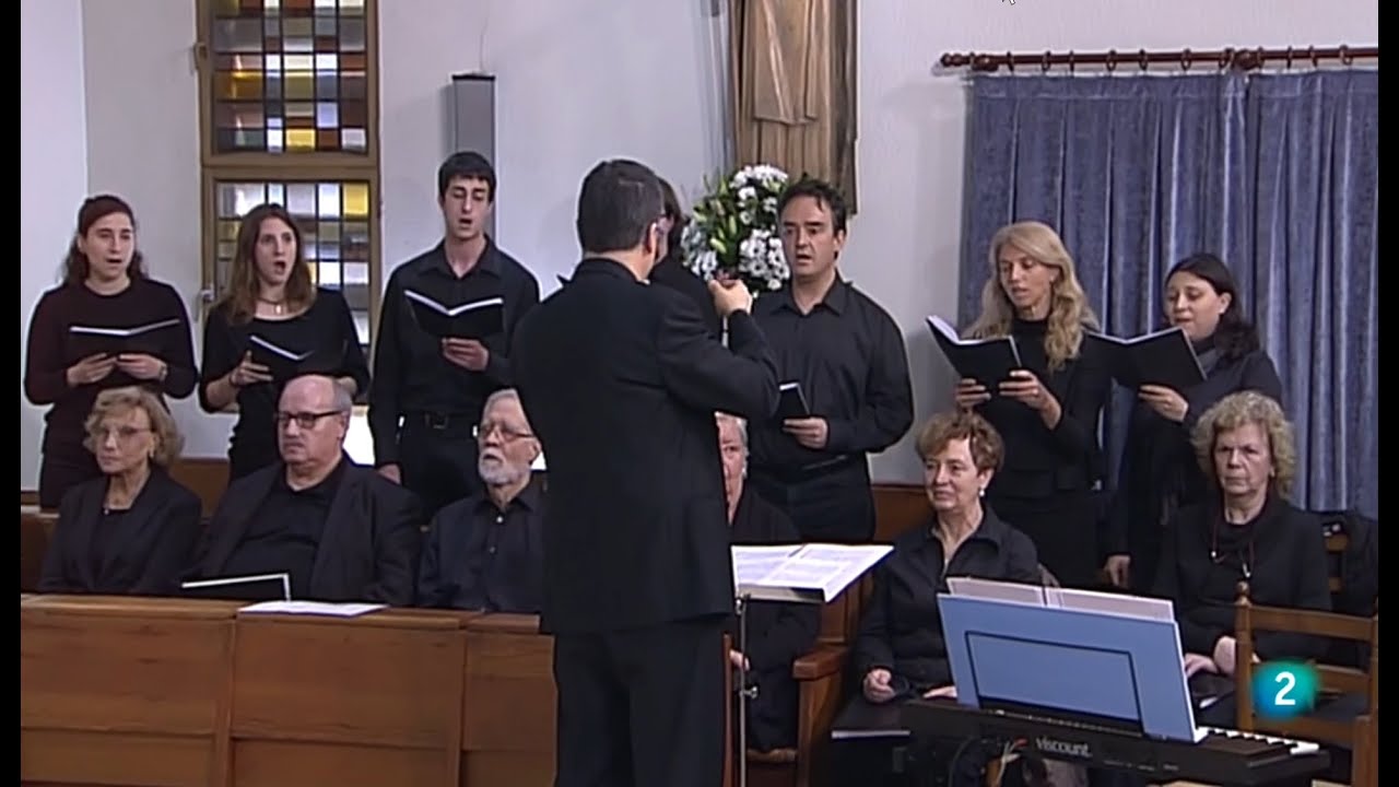 Missa TV2 16-02-2020. Ave Maria de Ferran Cruixent. Cor Cantus Firmus - S.C. La Violeta