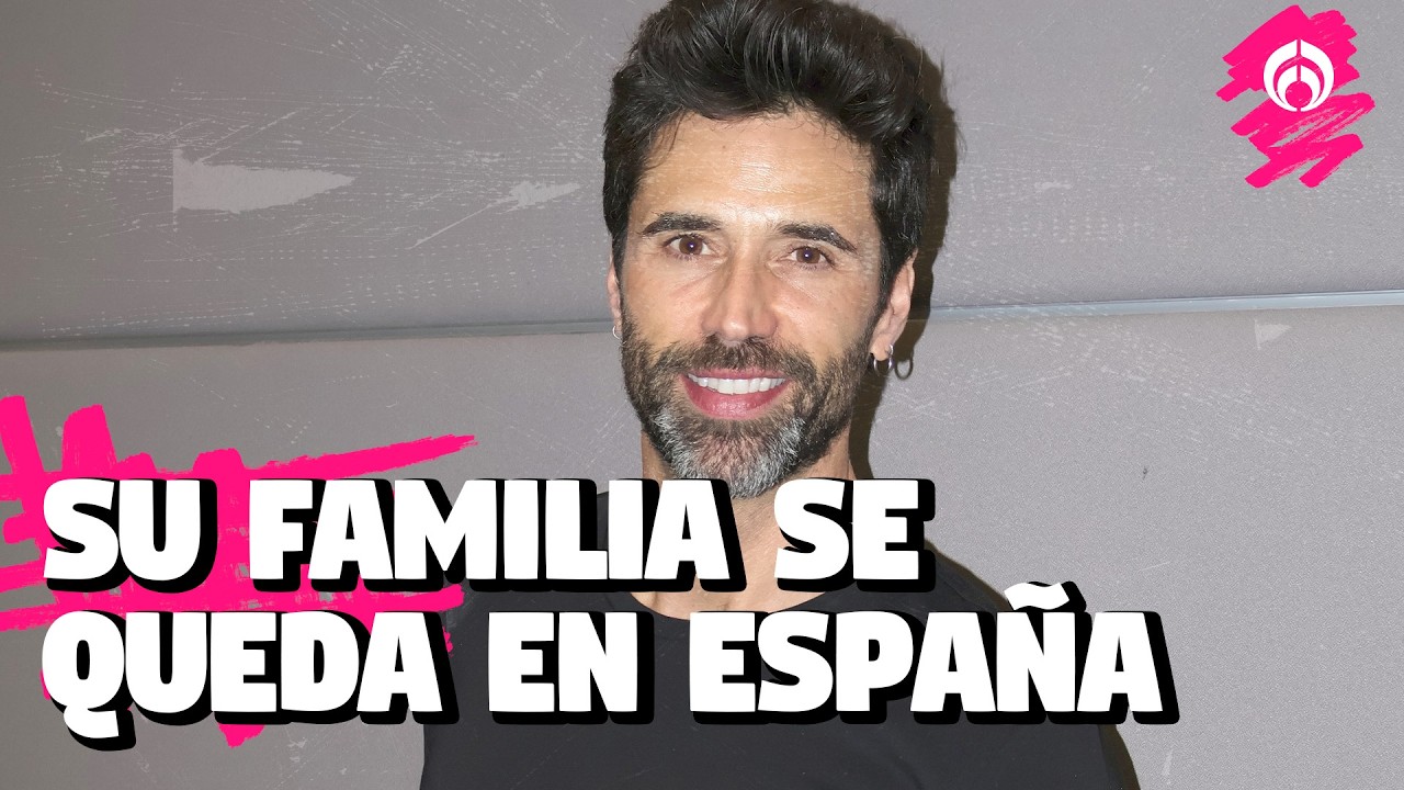 Matías Novoa vuelve a Televisa… pero su familia se queda en Madrid