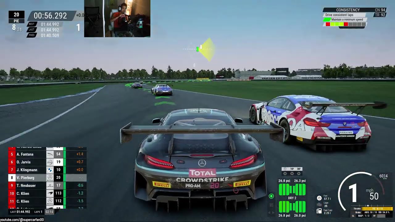 Assetto Corsa Competizione | Single Player GTWC Race at Indianapolis Motor Speedway